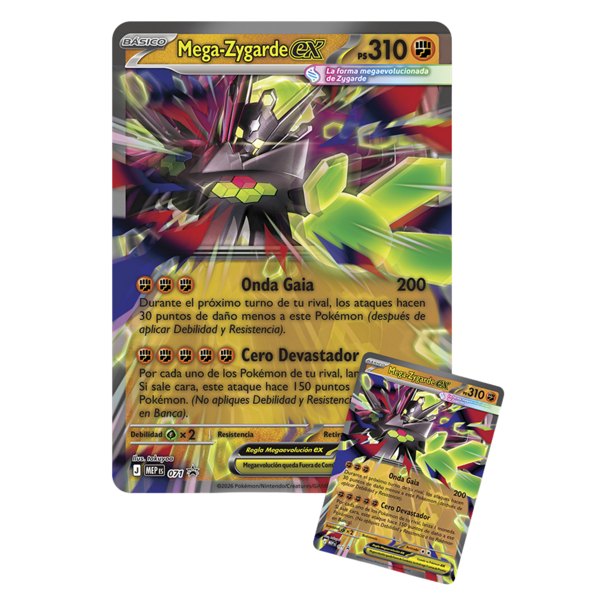 Premium Box Mega Zygarde EX Español