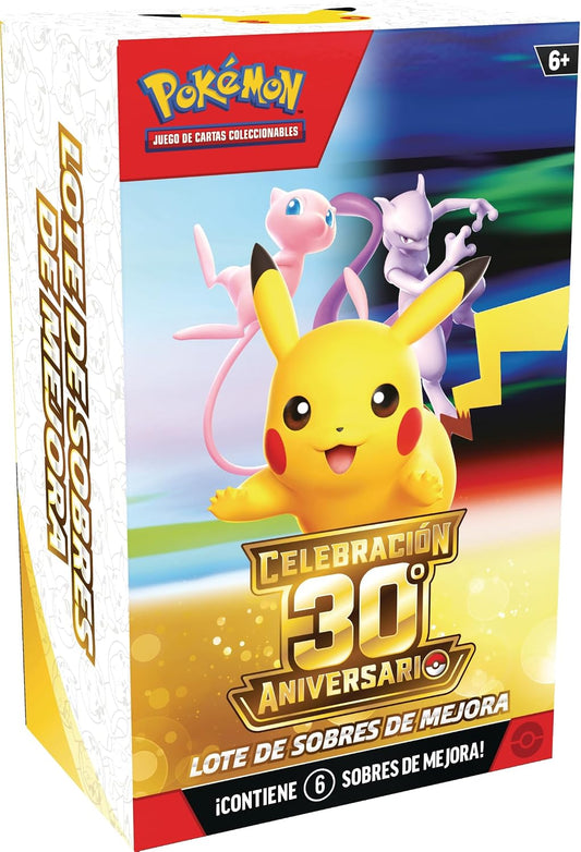 Pokémon Booster Bundle 6 sobres 30 Aniversario ESPAÑOL