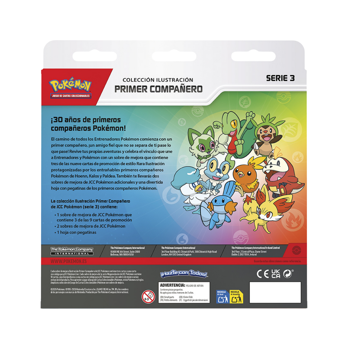 Pokemon First Partner 3 Español