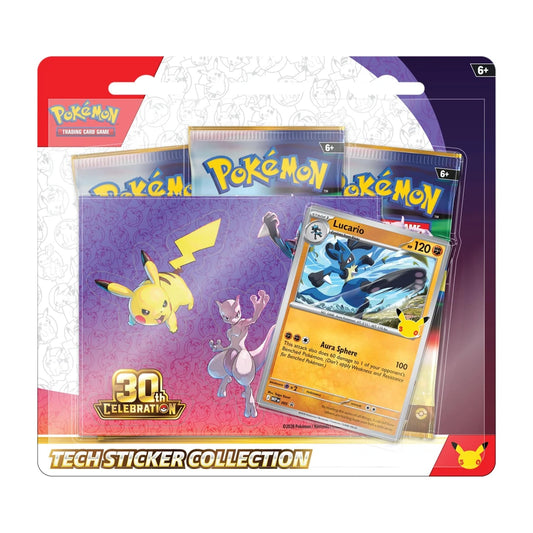 RESERVA Pokémon 30 aniversario Tech Sticker