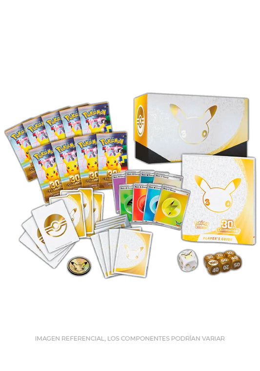 RESERVA Pokémon 30 aniversario ETB Español