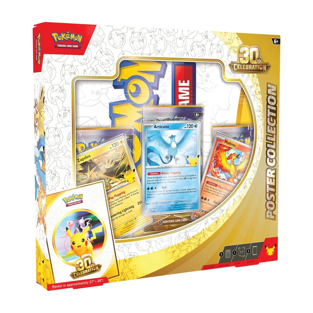 RESERVA Pokémon 30 Aniversario Poster Collection