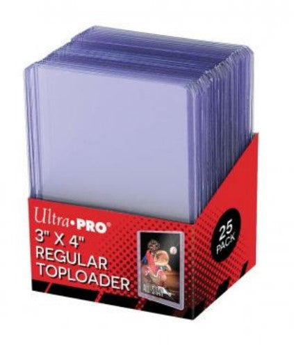 Ultrapro Regular Toploaders 25 unidades
